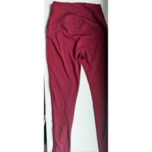 Beyond Yoga Women's Compression Ultra-Soft High Rise Leggings Red Size Small